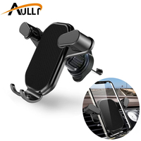 Support de téléphone de voiture universel, support mobile par gravité, support GPS, support de grille d'aération automatique pour iPhone 14, 13, 12, 11 Pro Max, XR, Xiaomi, Samsung 1